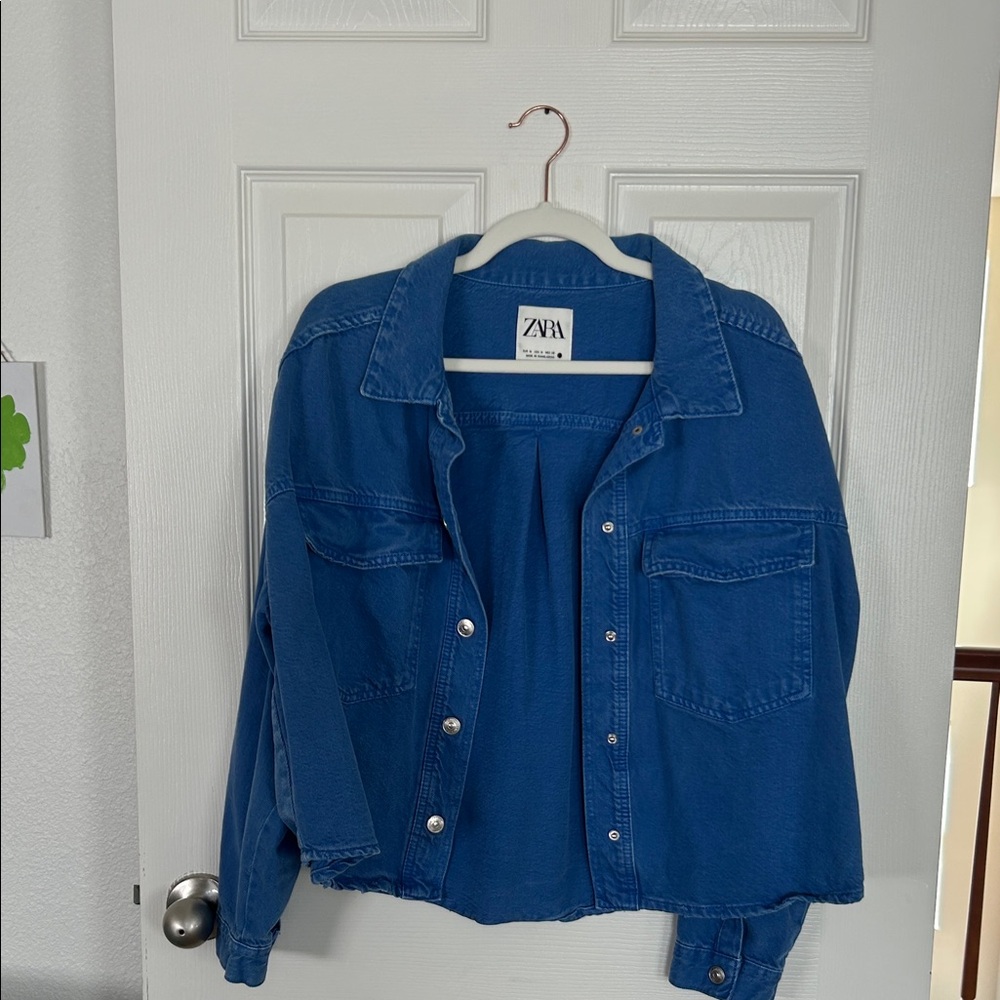 Zara Blue Jean Jacket